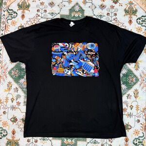Pepsi Doritos Super‎ Bowl LVII Circle Clothing Black T-Shirt 2XL
